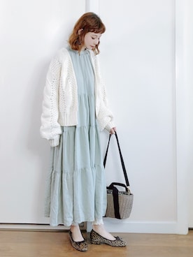 喵喵小桃さん（レディース・160cm）の春コーディネート