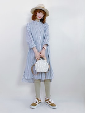 喵喵小桃さん（レディース・160cm）の春コーディネート