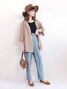 喵喵小桃さん（レディース・160cm）の秋コーディネート