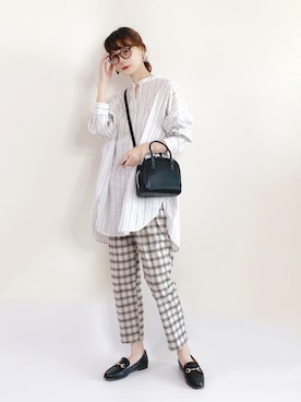 喵喵小桃さん（レディース・160cm）の春コーディネート