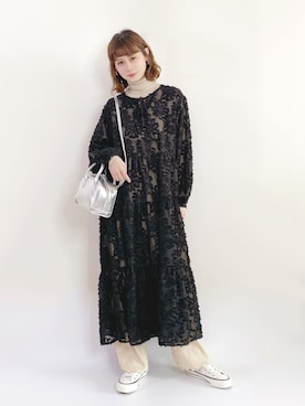 喵喵小桃さん(レディース・160cm)の春コーディネート