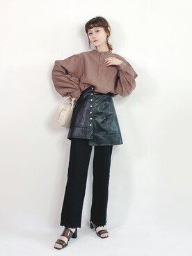 喵喵小桃さん(レディース・160cm)の春コーディネート