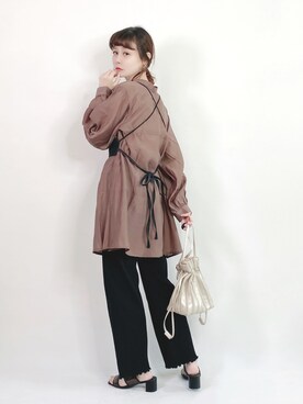 喵喵小桃さん(レディース・160cm)の春コーディネート