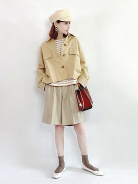 喵喵小桃さん(レディース・160cm)の春コーディネート