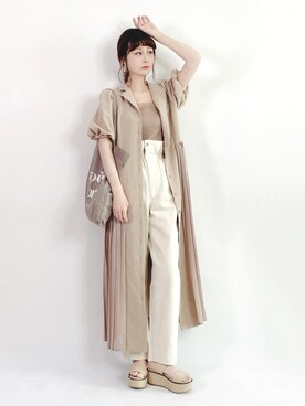 喵喵小桃さん(レディース・160cm)の春コーディネート