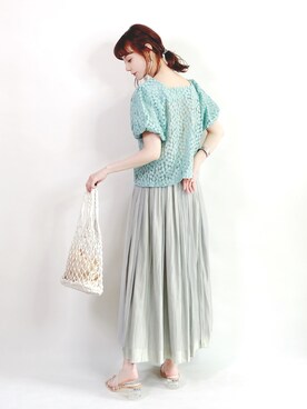 喵喵小桃さん（レディース・160cm）の夏コーディネート