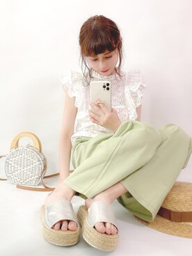 喵喵小桃さん（レディース・160cm）の夏コーディネート