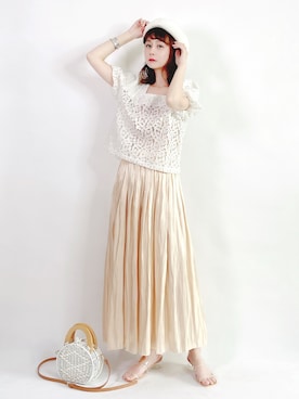 喵喵小桃さん（レディース・160cm）の夏コーディネート