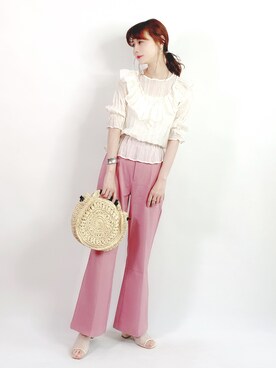 喵喵小桃さん(レディース・160cm)の夏コーディネート