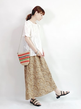 喵喵小桃さん（レディース・160cm）の夏コーディネート