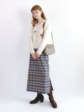 喵喵小桃さん(レディース・160cm)の冬コーディネート