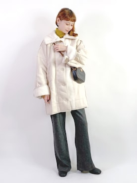 「冬」｜「アイテム（雑貨/ホビー）」を使った、喵喵小桃さん（レディース・160cm）の冬コーディネート