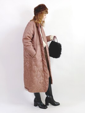 「冬」｜「アイテム（雑貨/ホビー）」を使った、喵喵小桃さん（レディース・160cm）の冬コーディネート