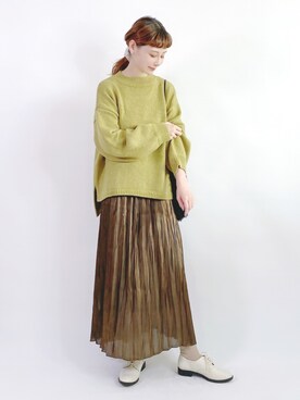 喵喵小桃さん（レディース・160cm）の冬コーディネート