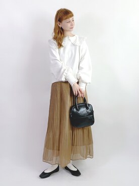 喵喵小桃さん（レディース・160cm）の春コーディネート