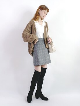 喵喵小桃さん(レディース・160cm)の春コーディネート