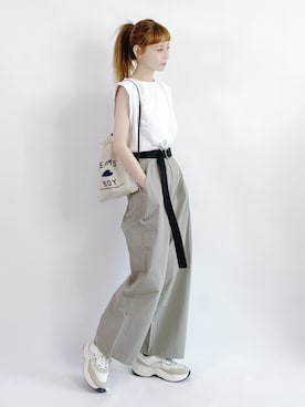 喵喵小桃さん（レディース・160cm）の夏コーディネート