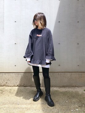 SILAS（サイラス）の「L/S TEE JAPANESE FLOWER（Tシャツ/カットソー 