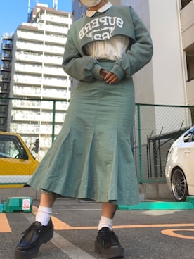 セットアップを使った パステルカラー の人気ファッションコーディネート Wear