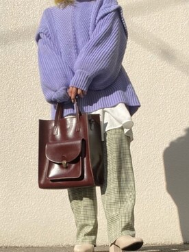ぽむまるさん（レディース・150cm）の冬コーディネート