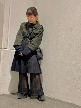 ぽむまるさん(レディース・150cm)の春コーディネート