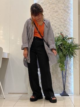 ぽむまるさん(レディース・150cm)の春コーディネート