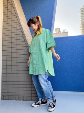 ぽむまるさん（レディース・150cm）の春コーディネート