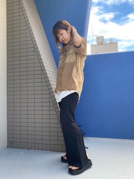 ぽむまるさん（レディース・150cm）の春コーディネート