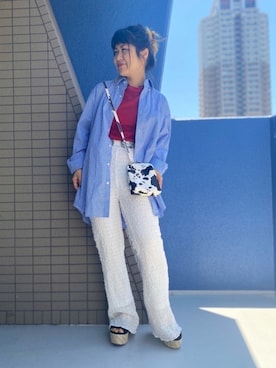 ぽむまるさん（レディース・150cm）の夏コーディネート