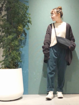「アイラブCONVERSE」｜harusan:)さん（レディース・152cm）の秋コーディネート