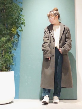 「アイラブCONVERSE」｜harusan:)さん（レディース・152cm）の秋コーディネート