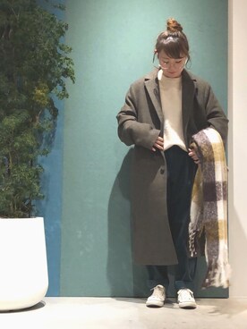 「アイラブCONVERSE」｜harusan:)さん（レディース・152cm）の冬コーディネート