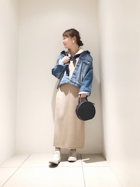 「koe（コエ）のアイテム（財布/小物）」を使った、harusan:)さん（レディース・152cm）の冬コーディネート
