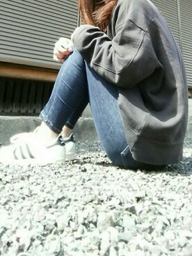 「おうち」｜helme3さん（レディース・159cm）の春コーディネート