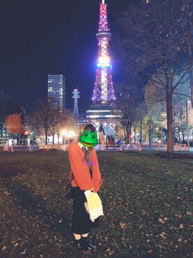 のちすけ🐸さん（レディース・163cm）の秋コーディネート