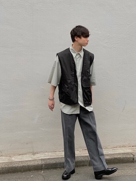 「PUBLIC TOKYO（パブリックトウキョウ）のアイテム（アクセサリー）」を使った、shogoさん（メンズ・175cm）の夏コーディネート