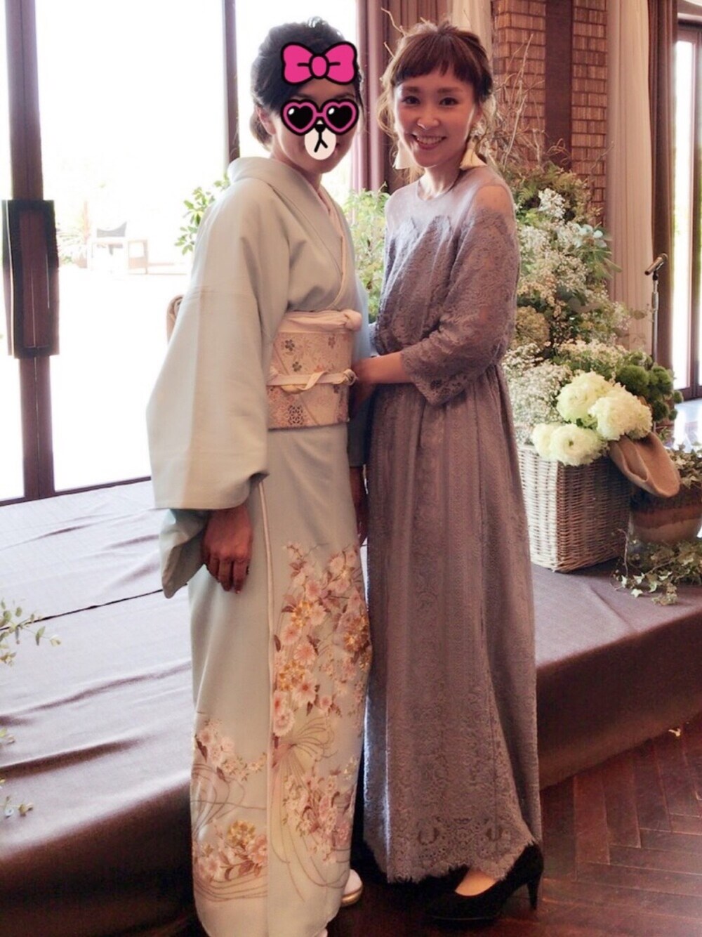 「結婚式」｜「RODE SKOのRODE SKO CALA スェードプレーンパンプス（パンプス、ブラック系）」を使った、YUKKOさん（レディース・158cm）の春コーディネートの1枚目の写真