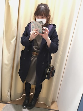 satomiさん（レディース・158cm）の冬コーディネート