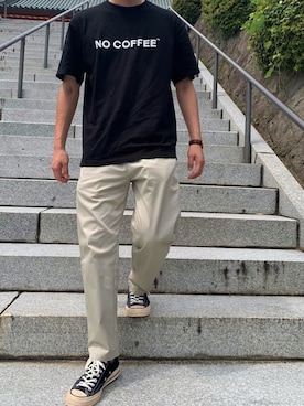 「NO COFFEE（ノーコーヒー）のアイテム」を使った、か　　ずさん（メンズ・180cm）の秋コーディネート