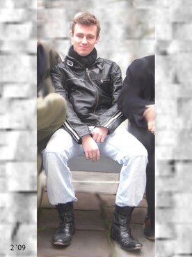 塔弁さん（メンズ・172cm）の冬コーディネート