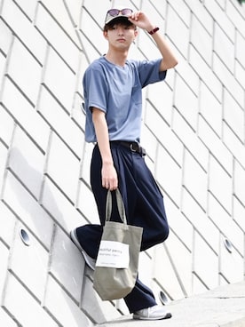 「アイテム（帽子）」を使った、まささん（メンズ・178cm・10代）の春コーディネート