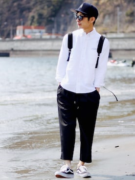 「Leyline」｜「アイテム（その他）」を使った、yuumaさん（メンズ・173cm）の春コーディネート