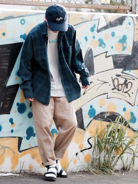 「Leyline」｜「アイテム（その他）」を使った、yuumaさん（メンズ・173cm）の春コーディネート