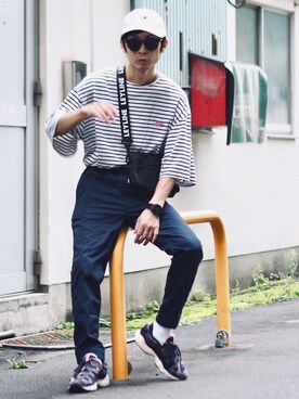 「Leyline」｜yuumaさん（メンズ・173cm）の夏コーディネート