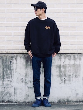 「Leyline」｜「アイテム（その他）」を使った、yuumaさん（メンズ・173cm）の秋コーディネート