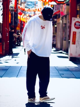 「Leyline」｜yuumaさん（メンズ・173cm）の春コーディネート