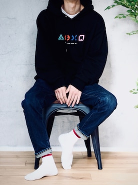 「Leyline」｜「アイテム（その他）」を使った、yuumaさん（メンズ・173cm）の春コーディネート