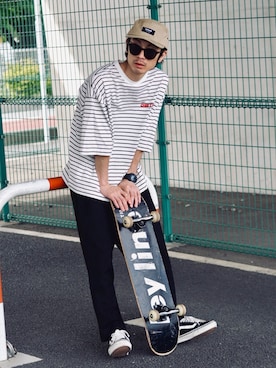 「Leyline」｜「アイテム（その他）」を使った、yuumaさん（メンズ・173cm）の夏コーディネート