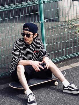 「Leyline」｜yuumaさん（メンズ・173cm）の夏コーディネート