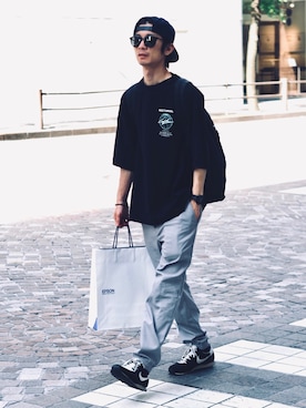 「Leyline」｜yuumaさん（メンズ・173cm）の夏コーディネート